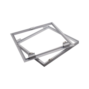 Alçapão click aluminio 40x40cm branco